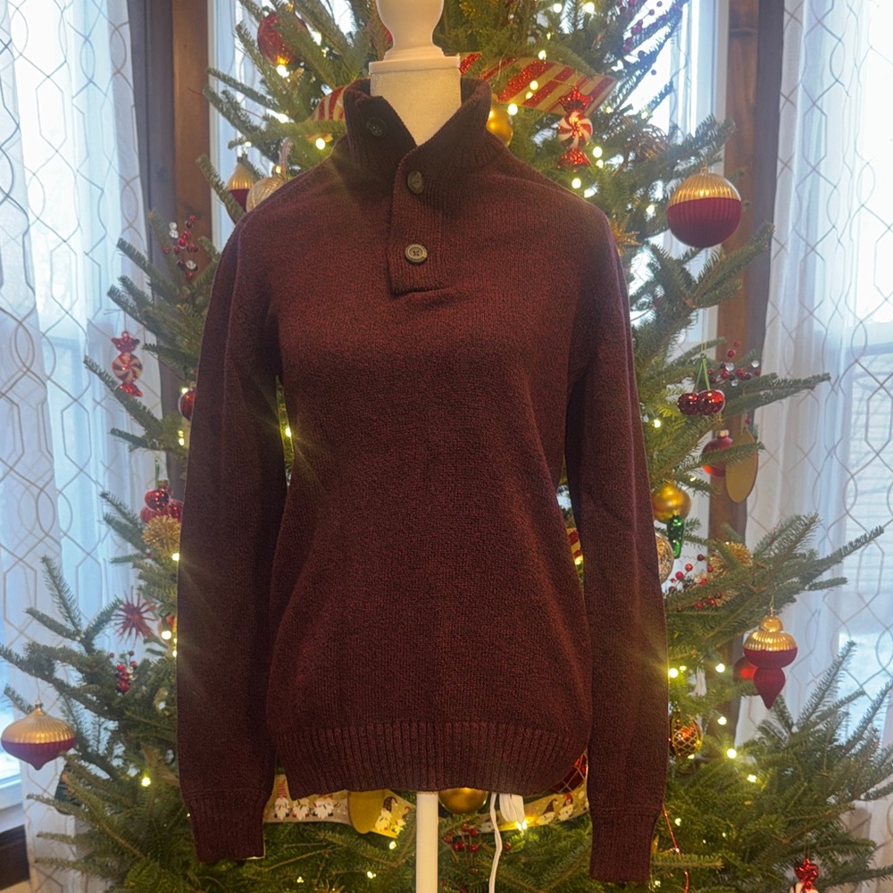 American Eagle Outfitters Burgundy Sweater